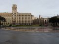 Empty Placa de Catalunya