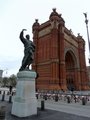 Arc de Triomf in the heart of Barcelona