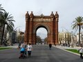 Arc de Triomf in the heart of Barcelona