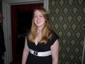 Anne-Gudrun at the Christmas party