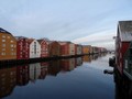 View from the Old Town Bridge in Trondheim