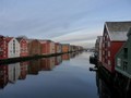 View from the Old Town Bridge in Trondheim