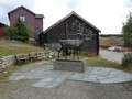 Statue of a reindeer in honour of Hans Olsen Aasen