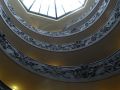 Circular staircase leading up to the Vatican museums