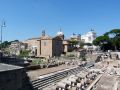 Roman Forum, a market place, civic centre and religious complex in the ancient times