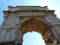 Arco di Tito, the inspiration for the Arc de Triomphe in Paris