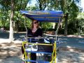 Exploring with tandem bike was much more time efficient and fun :)