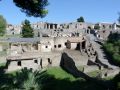Pompeii, the city near Naples that was destroyed and buried under ash and pumice of the eruption of Mount Vesuvius