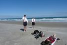 Maurice & Michiel on the beach